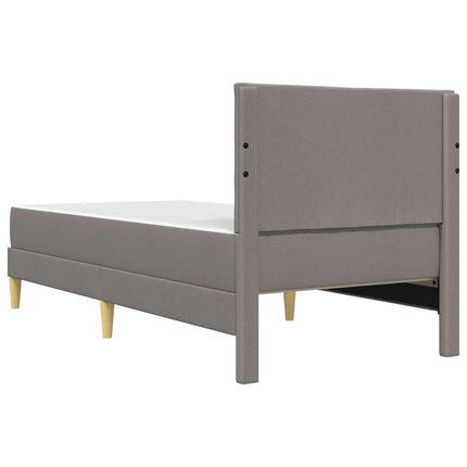 Sengestel Gråbrun 100 x 200 cm Polyester
