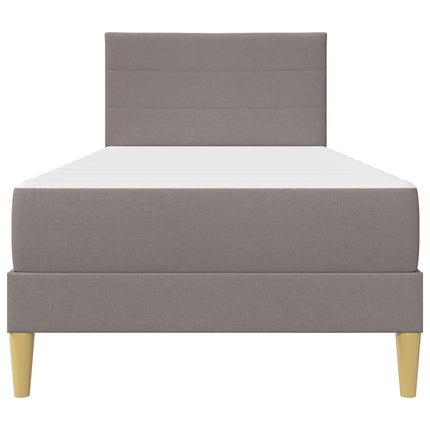 Sengestel Gråbrun 100 x 200 cm Polyester