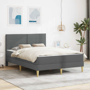 Sengestel Mørkegrå 120 x 200 cm Polyester