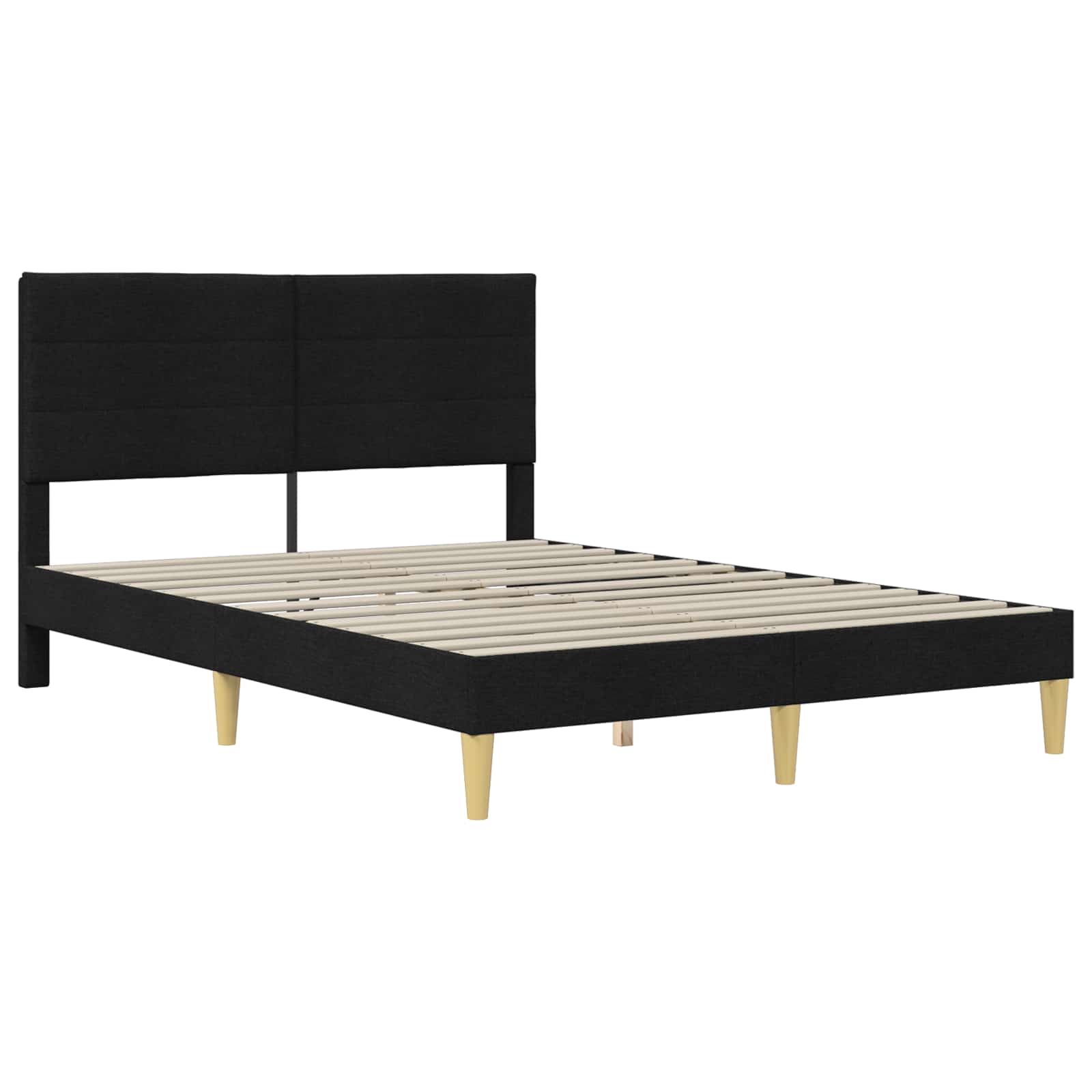Sengestel Sort 140 x 190 cm Polyester