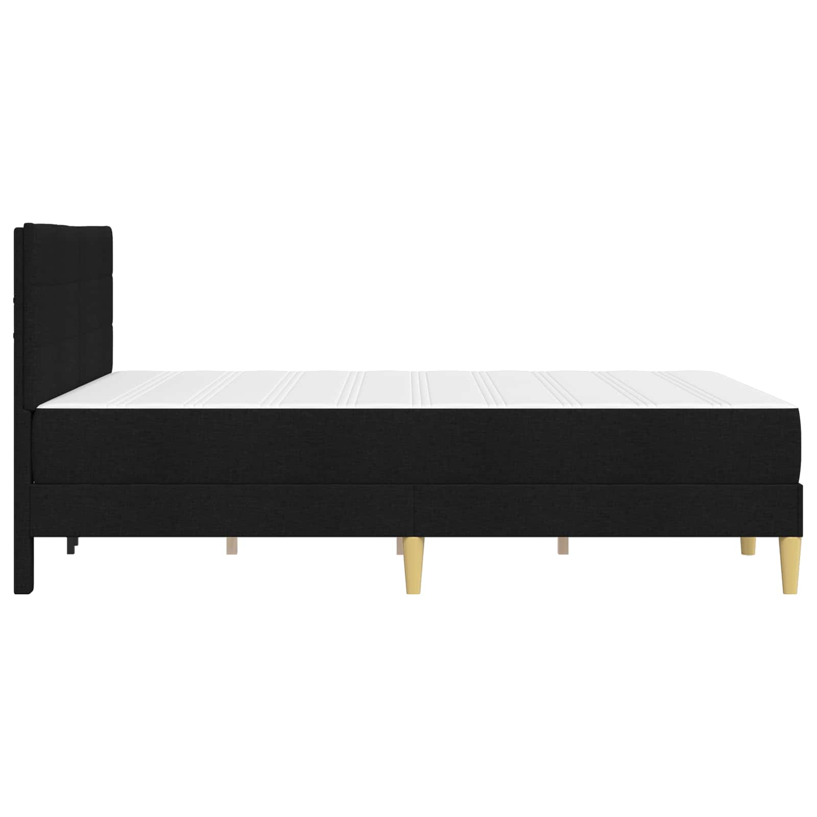 Sengestel Sort 140 x 190 cm Polyester