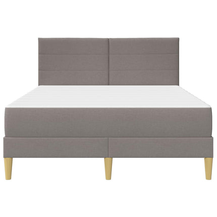 Sengestel Gråbrun 140 x 190 cm Polyester