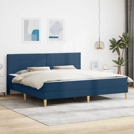 Sengestel Blå 180 x 200 cm Polyester