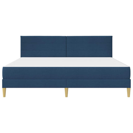 Sengestel Blå 180 x 200 cm Polyester