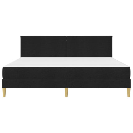Sengestel Sort 200 x 200 cm Polyester
