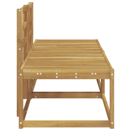 Udendørs Modulsofa 2 Stk Hvid 182,5 x 63 x 73 cm