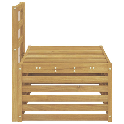 Udendørs sofagruppe Hvid 91 x 63 x 73 cm Massivt Akacietræ