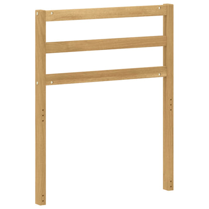 Armlæn modul 2 pcs Hvid 59 x 4 x 73 cm Massivt Akacietræ