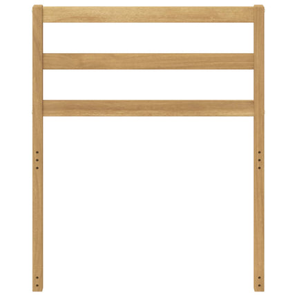Armlæn modul 2 stk. Hvid 59 x 4 x 73 cm Massivt Akacietræ