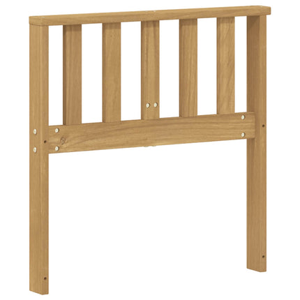 Armlænsmodul 2 pcs Hvid 60 x 6 x 61 cm Massivt Akacietræ