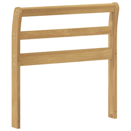 Armlænsmodul 2 pcs Hvid 58,5 x 8,5 x 60 cm Massivt Akacietræ