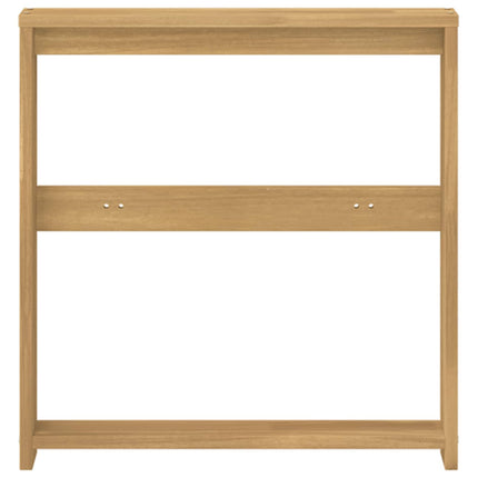 Armlænsmodul 2 stk. Hvid 58,5 x 10 x 61 cm Massivt Akacietræ