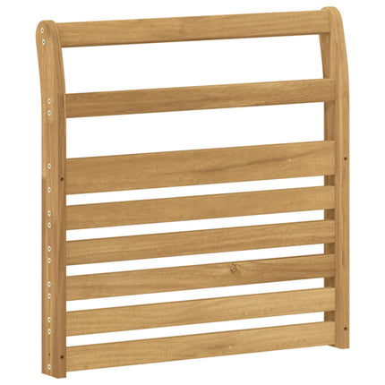Armlænsmodul 2 pcs Hvid 58,5 x 8 x 60 cm Massivt Akacietræ