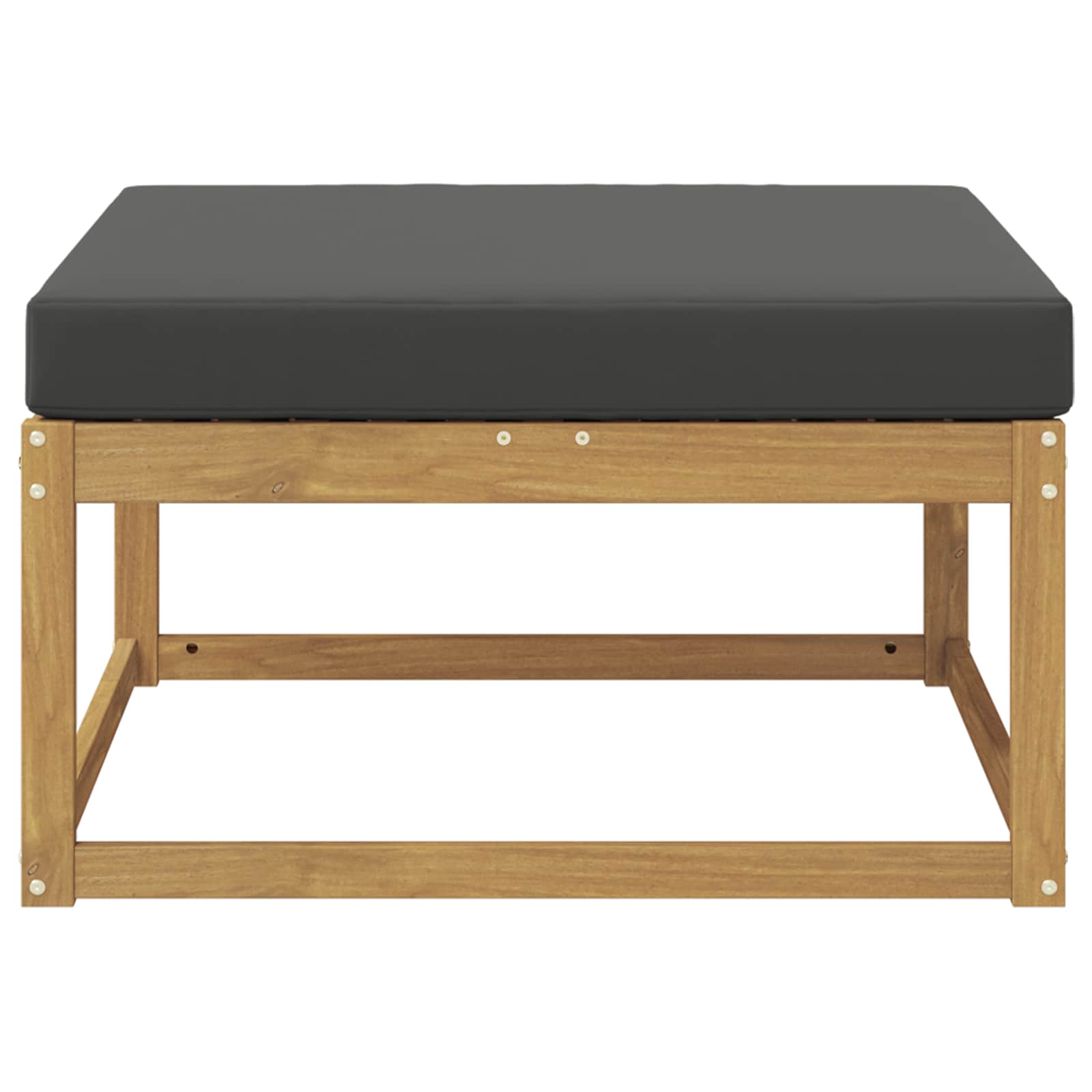 Udendørs puf Polyester Hvid