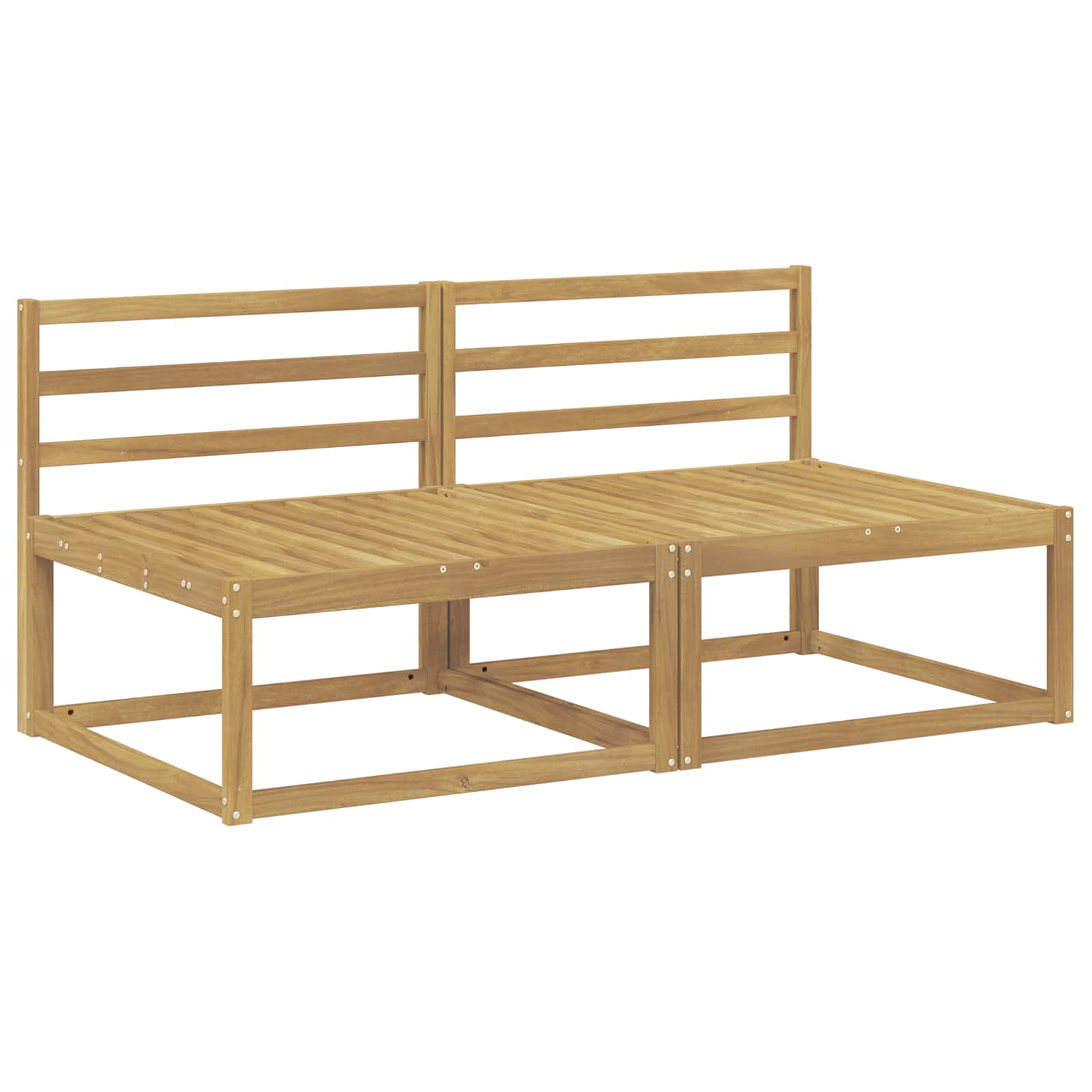 Udendørs Mellem Sofa Hvid 158 x 83 x 73 cm