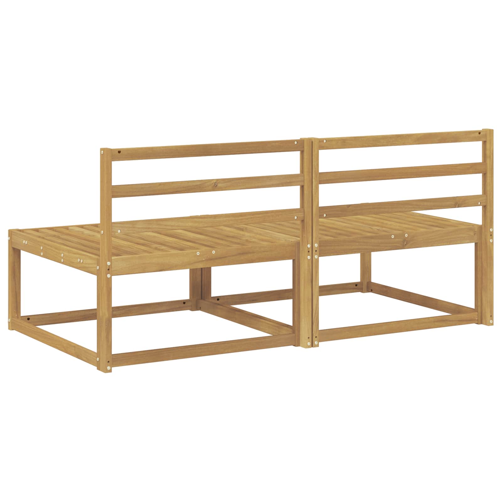 Udendørs Mellem Sofa Hvid 158 x 83 x 73 cm