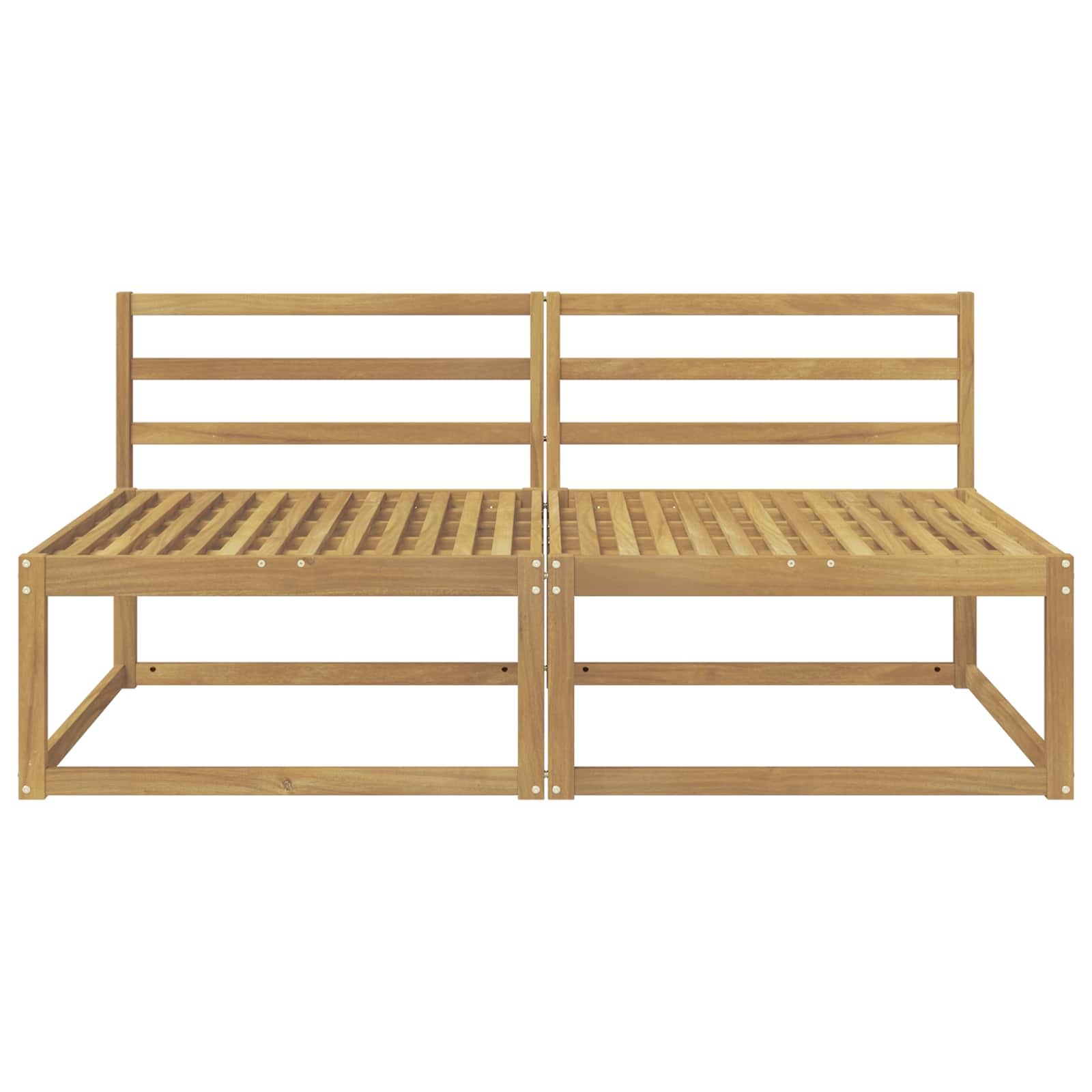 Udendørs Mellem Sofa Hvid 158 x 83 x 73 cm