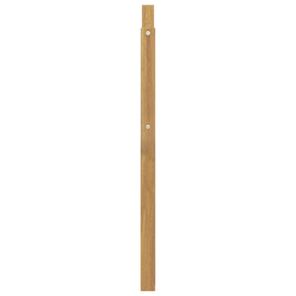 Rygstøtte Modul Hvid 79 x 4 x 73 cm Massivt Akacietræ