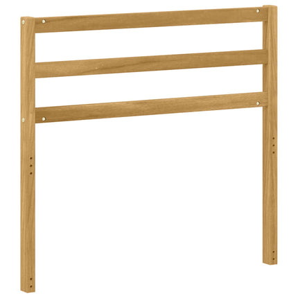 Armlænsmodul 2 pcs Hvid 79 x 4 x 73 cm Massivt Akacietræ