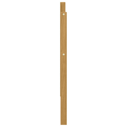Armlænsmodul 2 pcs Hvid 79 x 4 x 73 cm Massivt Akacietræ