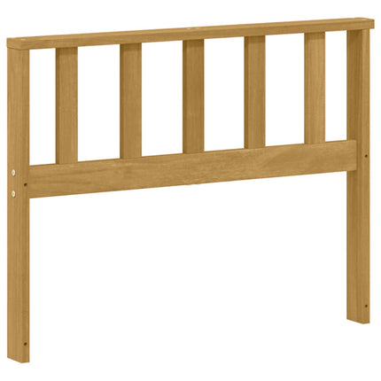 Armlæn Modul 2 stk. Hvid 80 x 6 x 61 cm Massivt Akacietræ