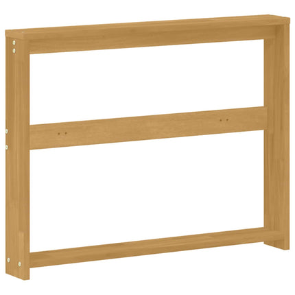 Armlænsmodul 2 stk. Hvid 78,5 x 10 x 61 cm Massivt Akacietræ