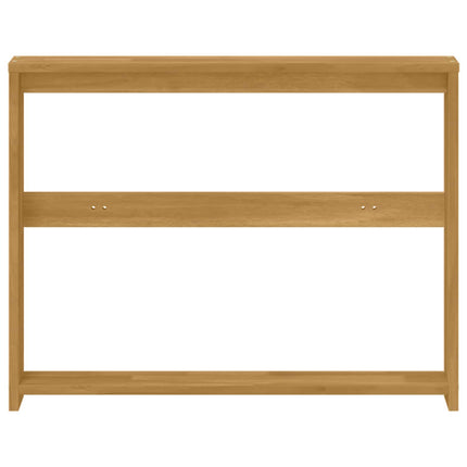 Armlænsmodul 2 stk. Hvid 78,5 x 10 x 61 cm Massivt Akacietræ