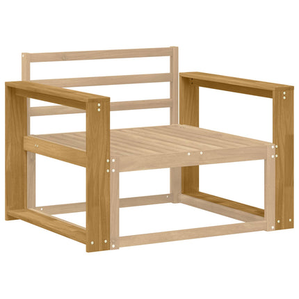 Armlænsmodul 2 stk. Hvid 78,5 x 10 x 61 cm Massivt Akacietræ