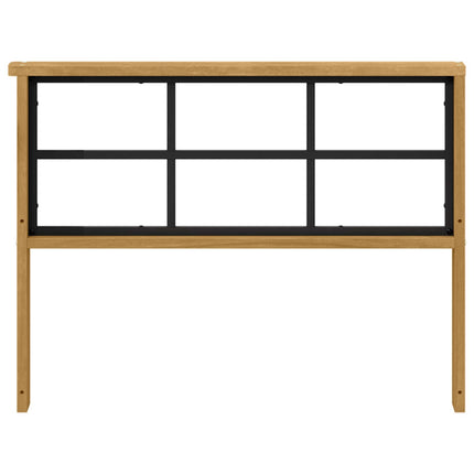 Armlænsmodul 2 stk. Hvid 80 x 6 x 61 cm Massivt Akacietræ
