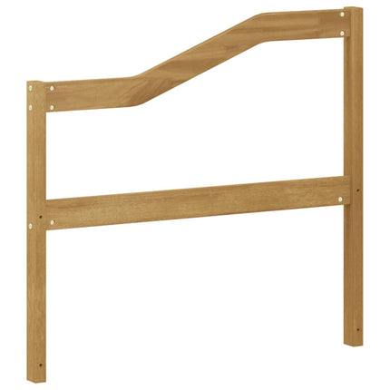 Armlænsmodul 2 pcs Hvid 79 x 4 x 73 cm Massivt Akacietræ