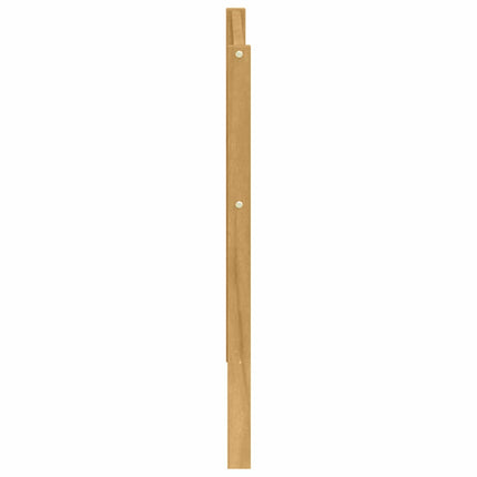 Armlænsmodul 2 pcs Hvid 79 x 4 x 73 cm Massivt Akacietræ