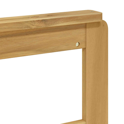 Armlænsmodul 2 pcs Hvid 79 x 6 x 61 cm Massivt Akacietræ