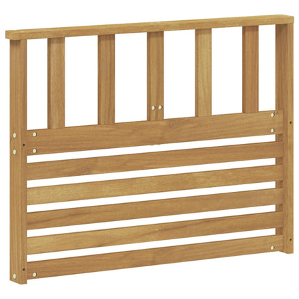 Armlænsmodul 2 pcs Hvid 80 x 6 x 61 cm Massivt Akacietræ
