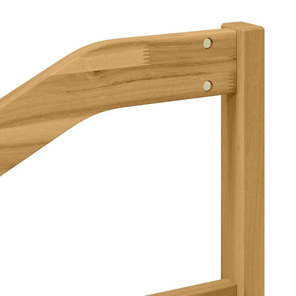 Armstøtte Modul 2 stk. Hvid 79 x 4 x 73 cm Massivt Akacietræ