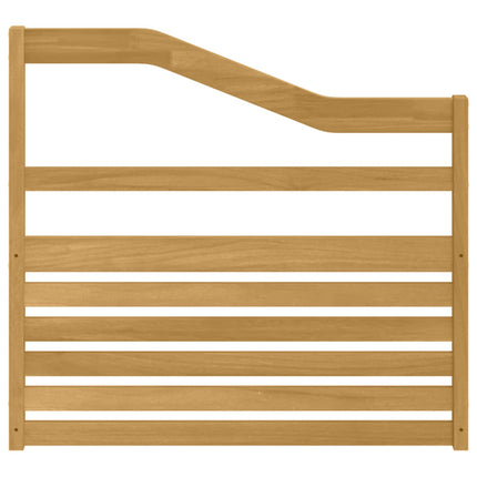 Armstøtte Modul 2 stk. Hvid 79 x 4 x 73 cm Massivt Akacietræ