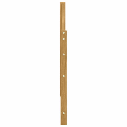 Armstøtte Modul 2 stk. Hvid 79 x 4 x 73 cm Massivt Akacietræ