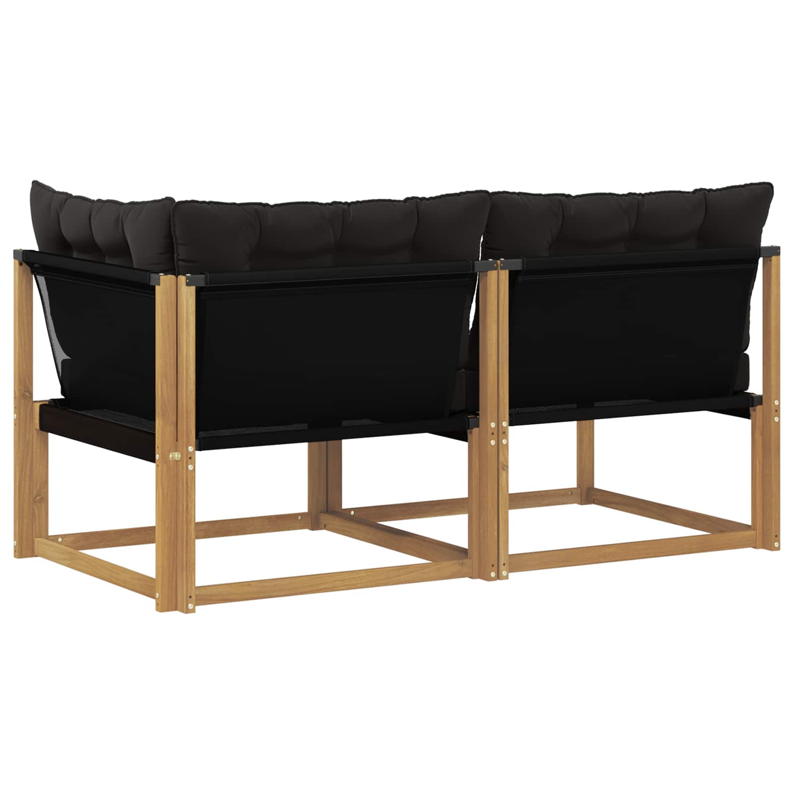 Sektionel sofa enheder med pude Hvid 162,5 x 83 x 73 cm