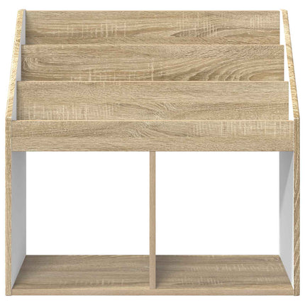 Børnebogreol Sonoma eg 72,5 x 29,5 x 69 cm Konstrueret træ