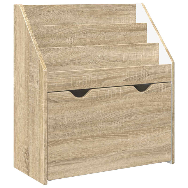 Børnebogreol Sonoma eg 60 x 29,5 x 69 cm Konstrueret træ