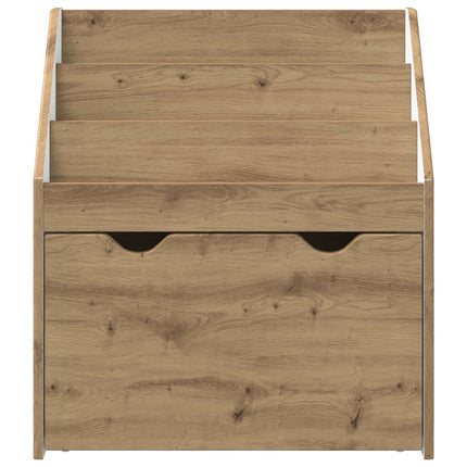 Børnebogreol Artisan Egetræ 60 x 29,5 x 69 cm Konstrueret træ