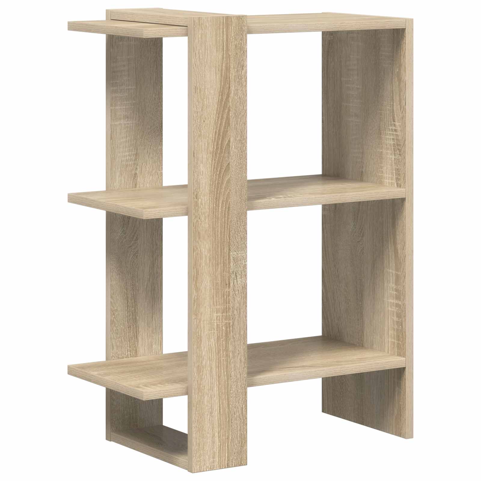 Bogreol Sonoma eg 52 x 25 x 71,5 cm Konstrueret træ