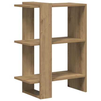 Bogreol 2 niveauer 52 x 25 x 71,5 cm Konstrueret træ