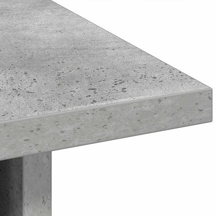 Sengebord 2 stk. Beton Grå 41 x 40 x 45 cm Konstrueret træ