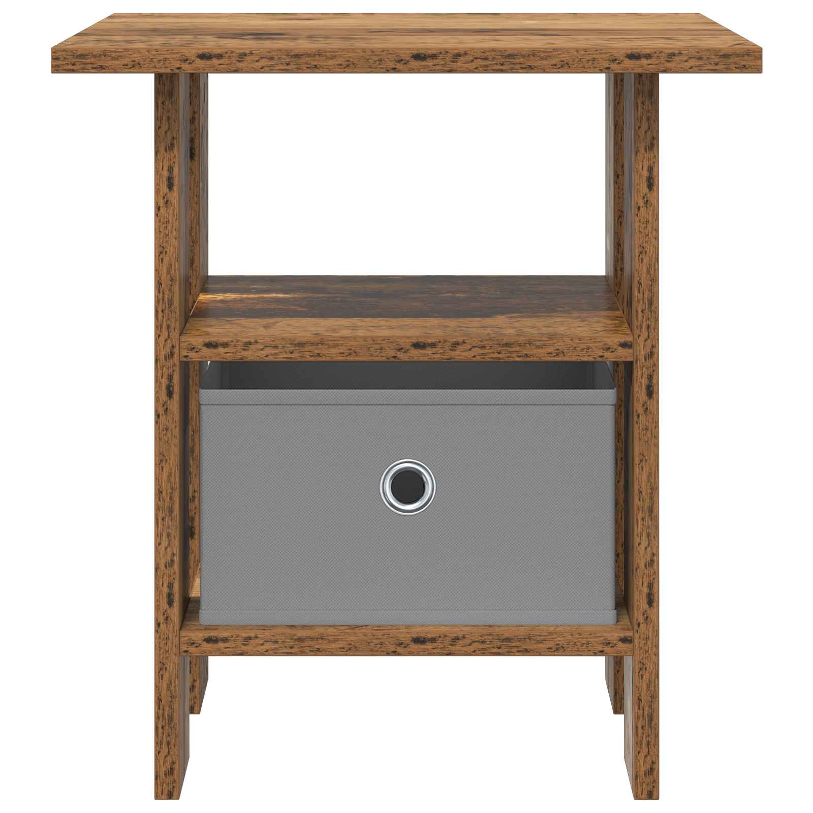 Sengebord 2 pcs Gammelt træ 41 x 40 x 45 cm Konstrueret træ