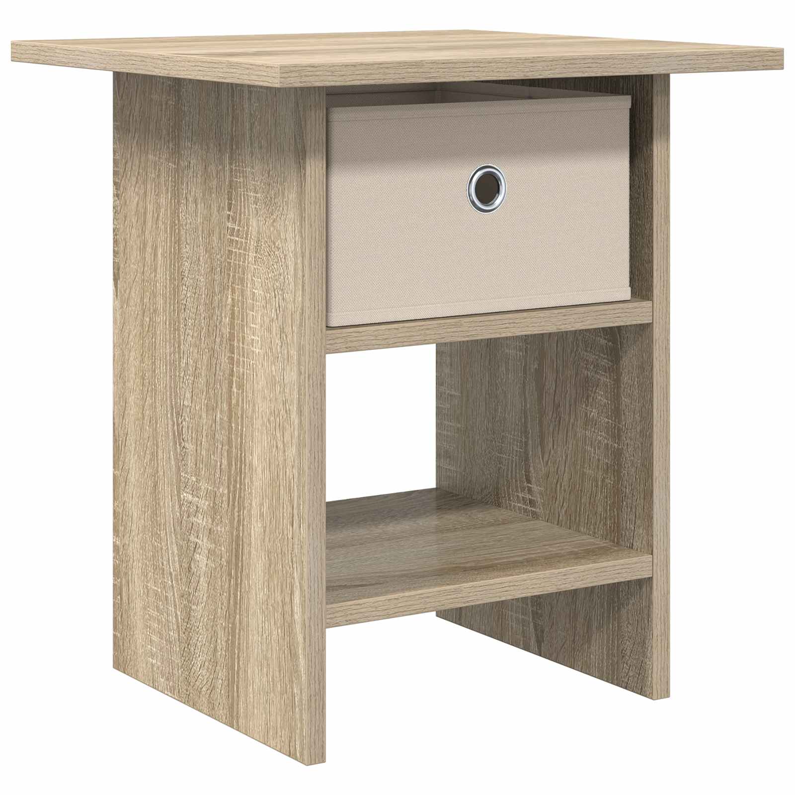 Sengebord med skuffe Sonoma eg 41 x 40 x 45 cm Konstrueret træ