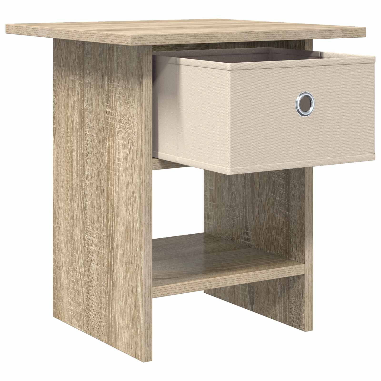 Sengebord med skuffe Sonoma eg 41 x 40 x 45 cm Konstrueret træ