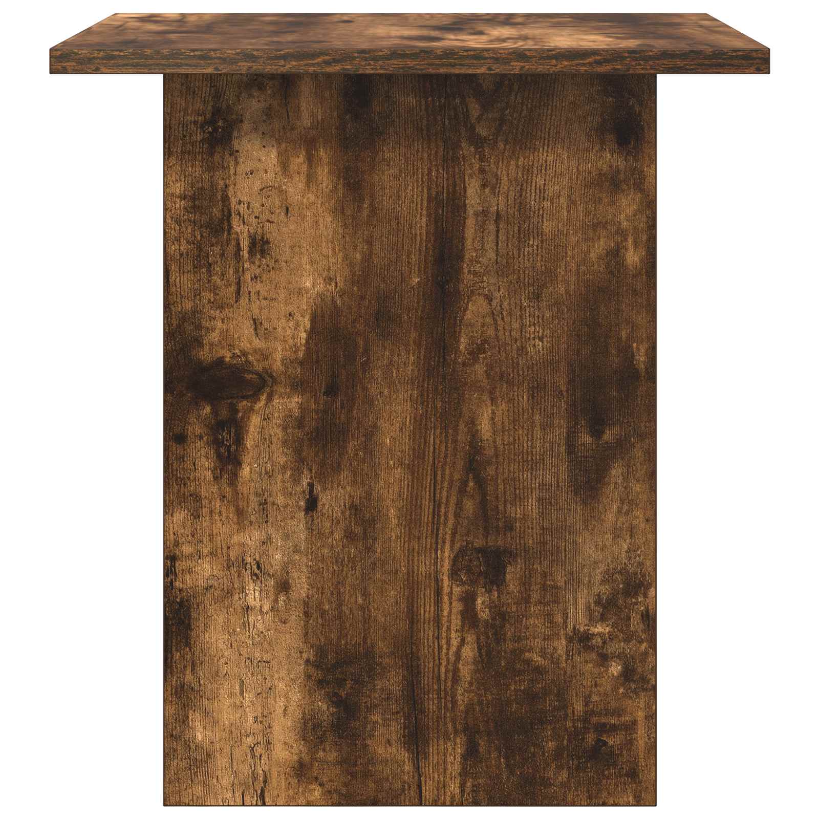 Sengebord 2 pcs Røget eg 41 x 40 x 45 cm Konstrueret træ