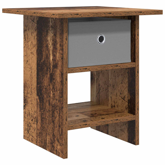 Sengebord Gammelt træ 41 x 40 x 45 cm Konstrueret træ