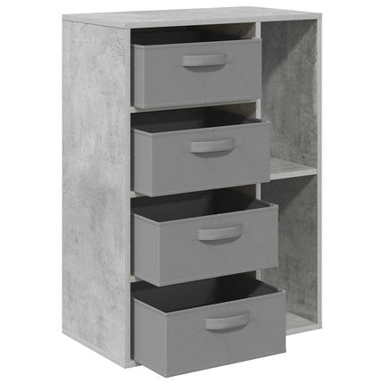 Sideboard Betongrå 60 x 33,5 x 84 cm