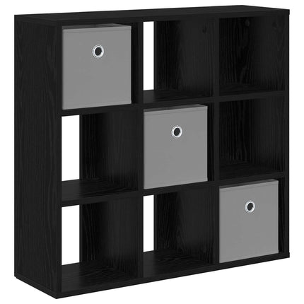 Sideboard med skuffe Sort eg 73,5 x 24 x 69,5 cm